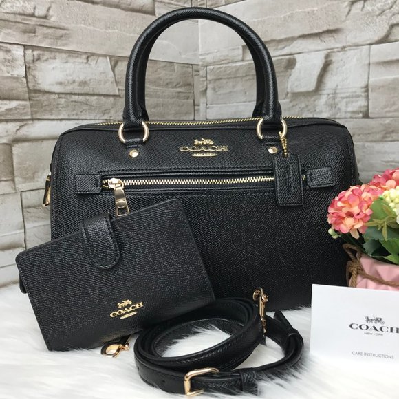 Coach Handbags - 👜COACH SET🌺ROWAN SATCHEL & WALLET